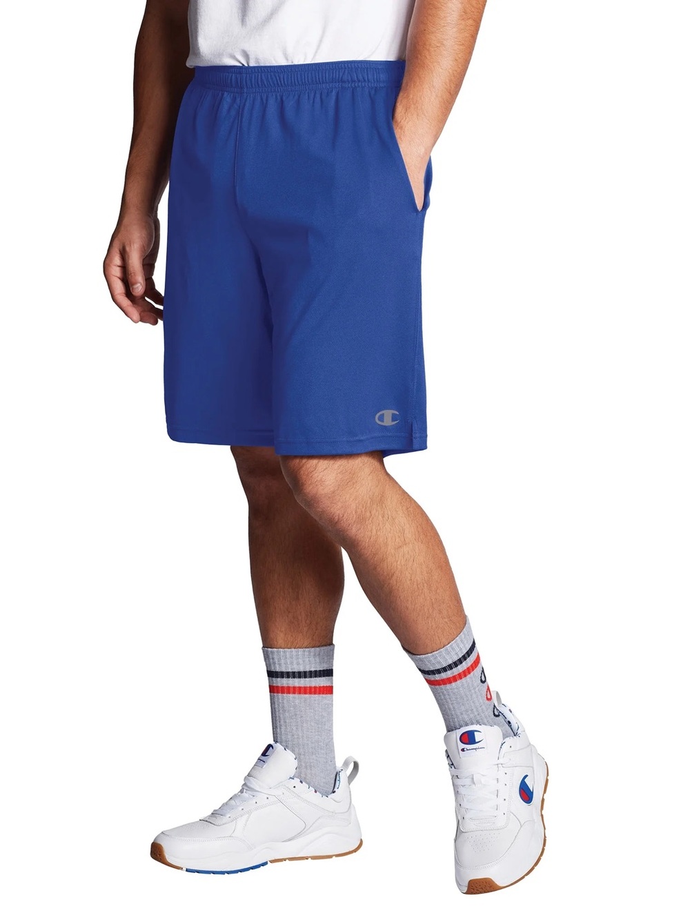 Champion Men's Athletic Shorts Medium in blue NWT
